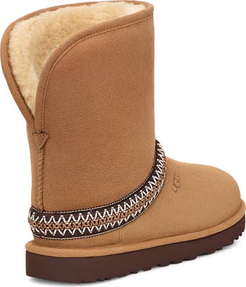 Classic Short Moto Platform Boot