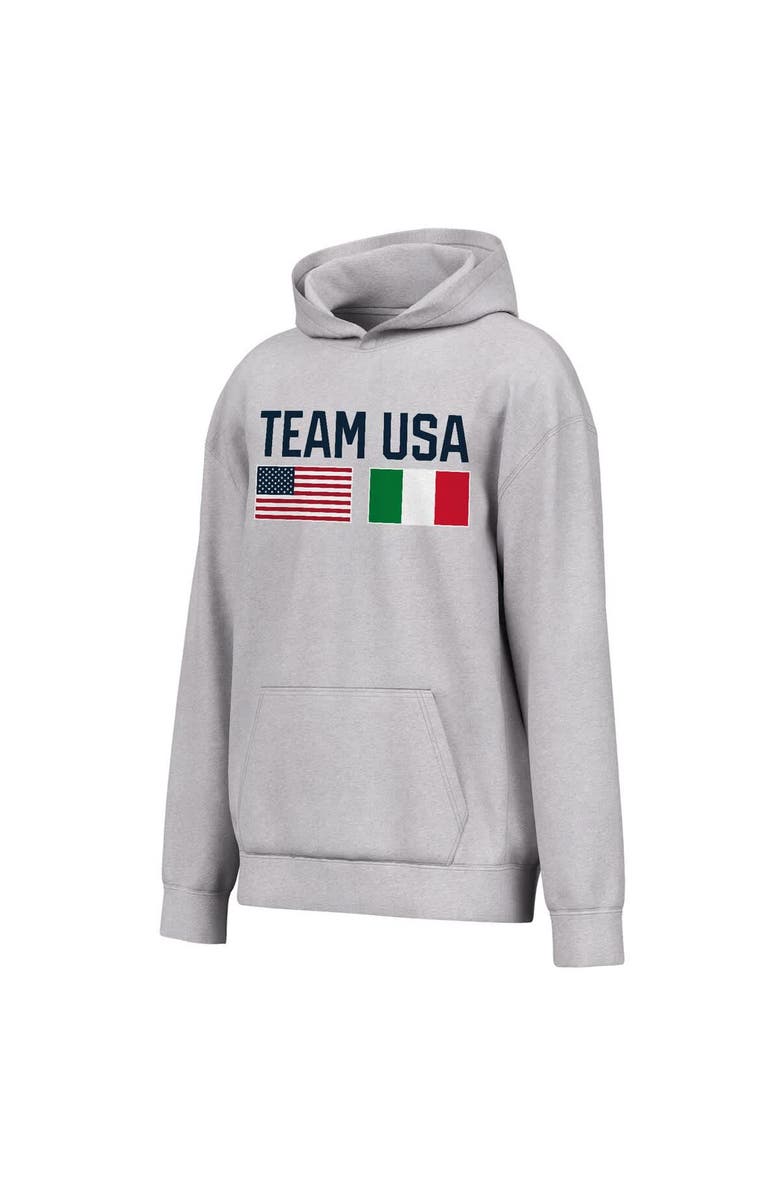 Outerstuff Men's Outerstuff Heather Gray Team USA Hoodie, Main, color, Heather Gray