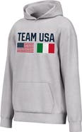 Outerstuff Men's Outerstuff Heather Gray Team USA Hoodie