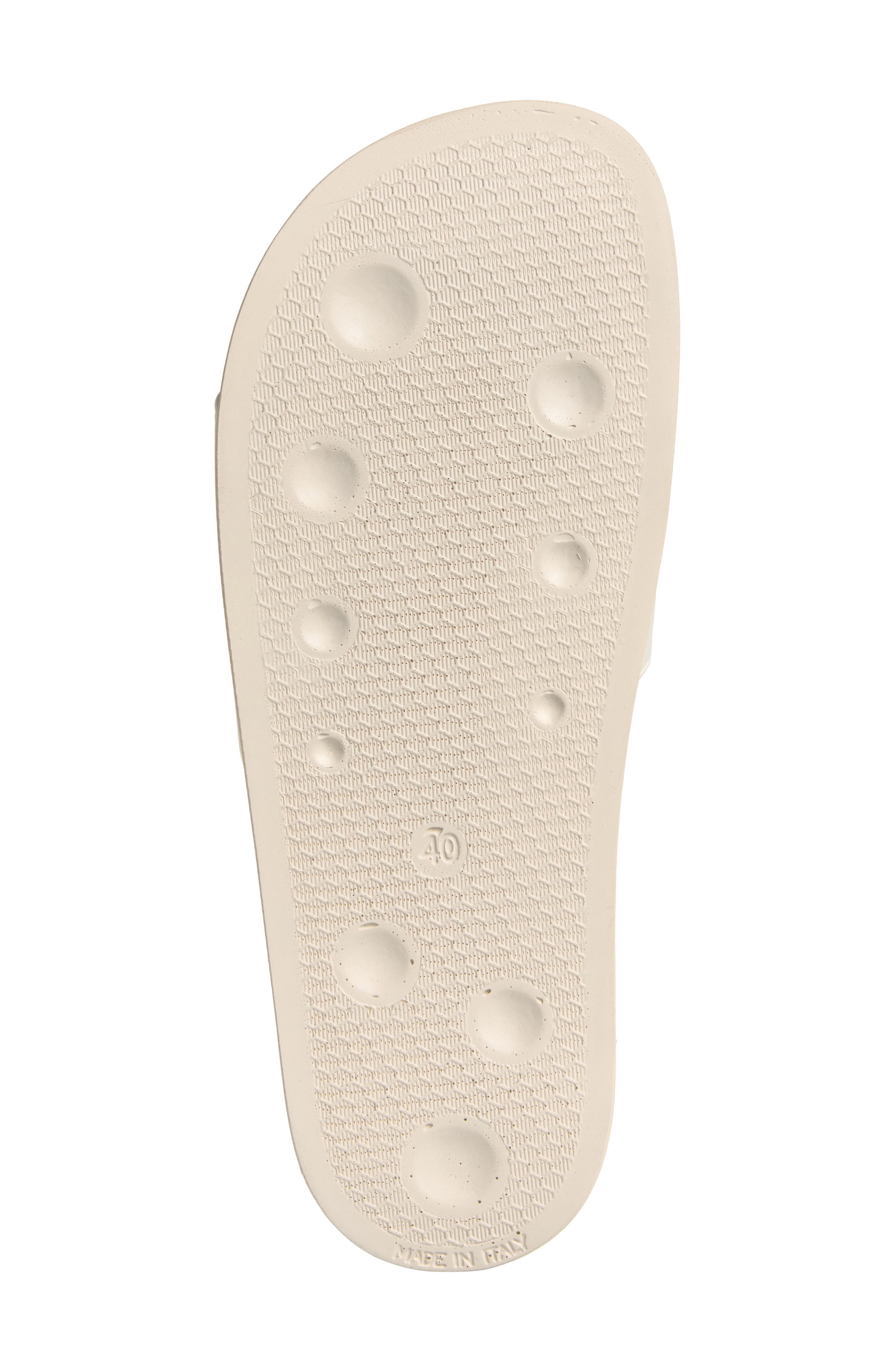 Logo Pool Slide Sandal, Alternate, color, WHITE