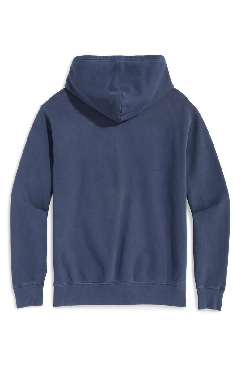 vineyard vines Cotton French Terry Hoodie, Alternate, color, Blue Mirage