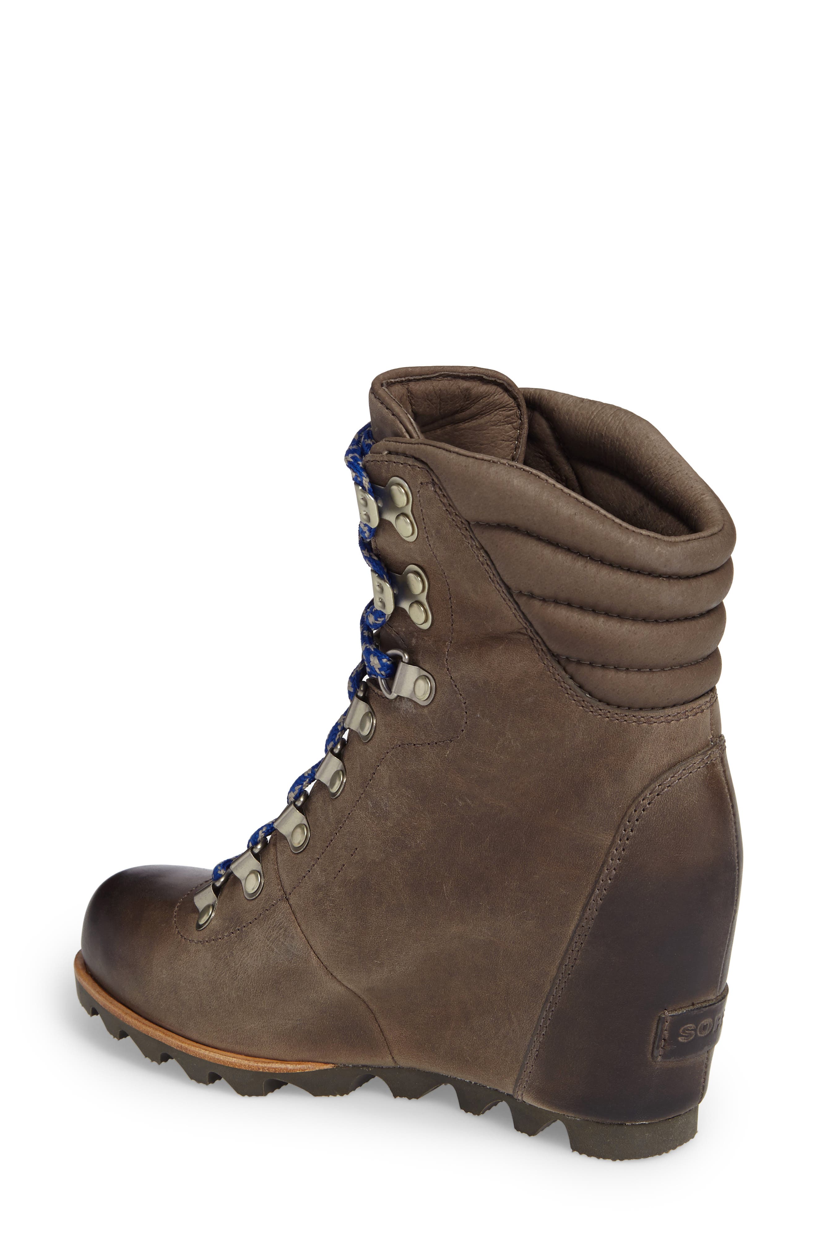 'Conquest' Waterproof Wedge Boot, Alternate, color, KETTLE/ AVIATION