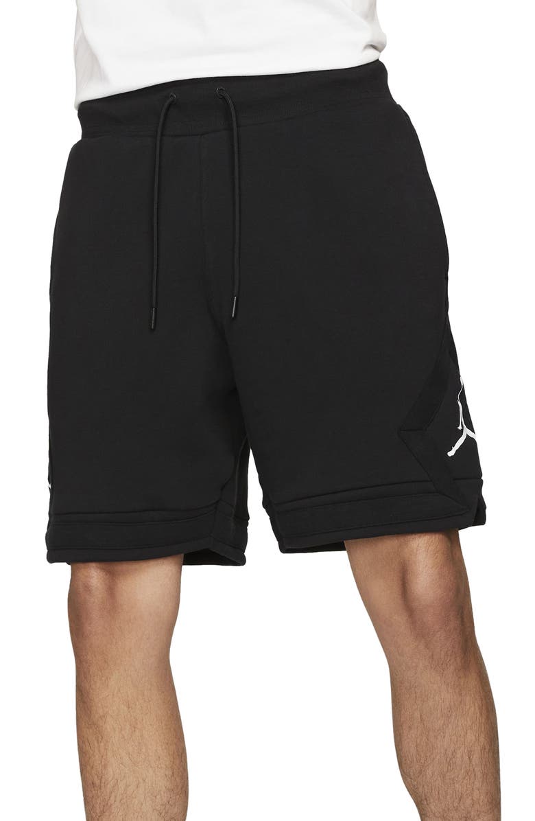 Jordan Essential Fleece Drawstring Shorts, Main, color, 