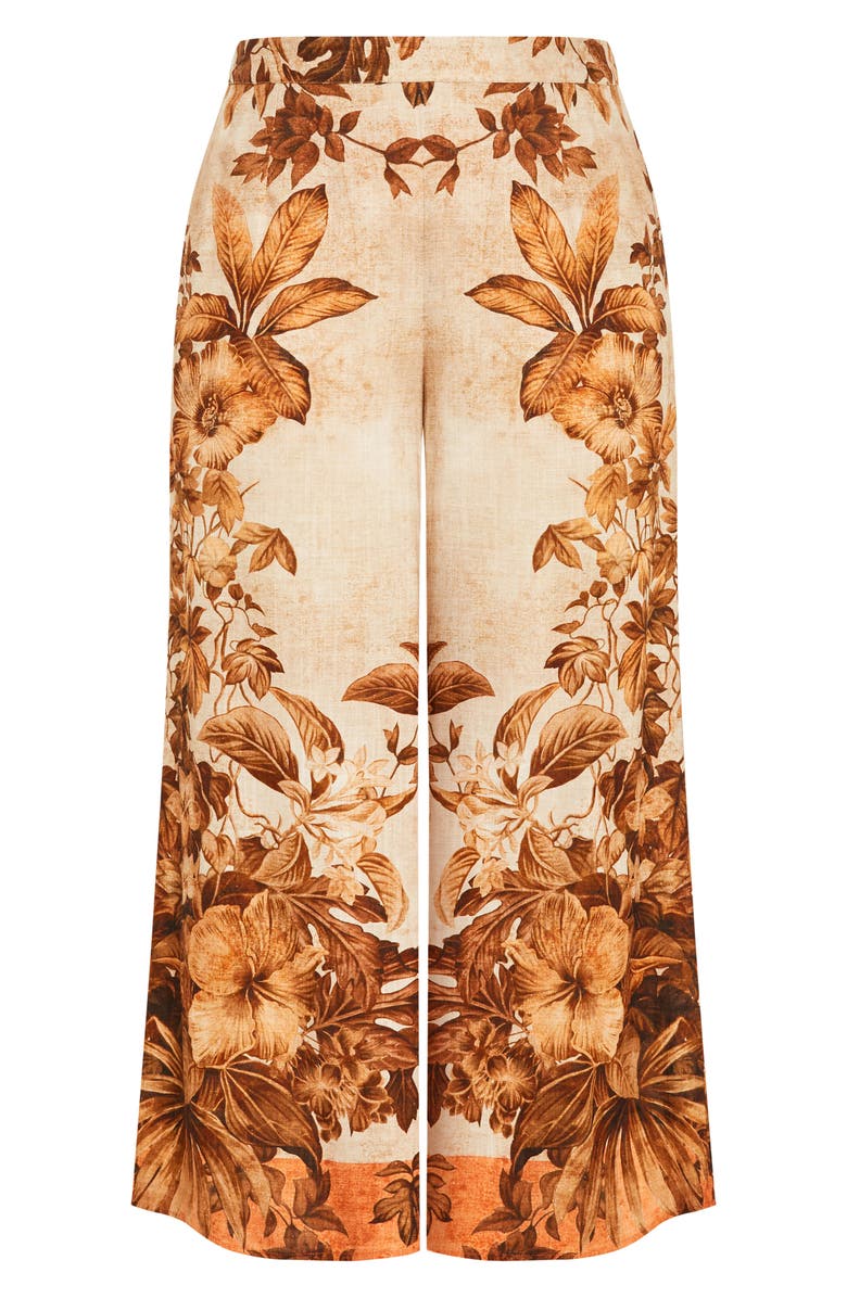 City Chic Swept Away Wide Leg Pants, Alternate, color, Swept Away