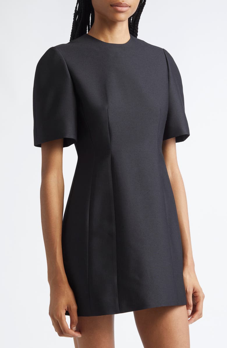 EENK Hourglass Short Sleeve Dress, Alternate, color, Black