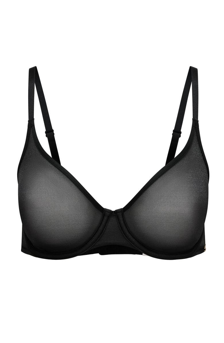 Adore Me Hariette Unlined Full Coverage Bra, Alternate, color, Black