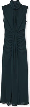 Reiss Daniella Ruched Sleeveless Gown