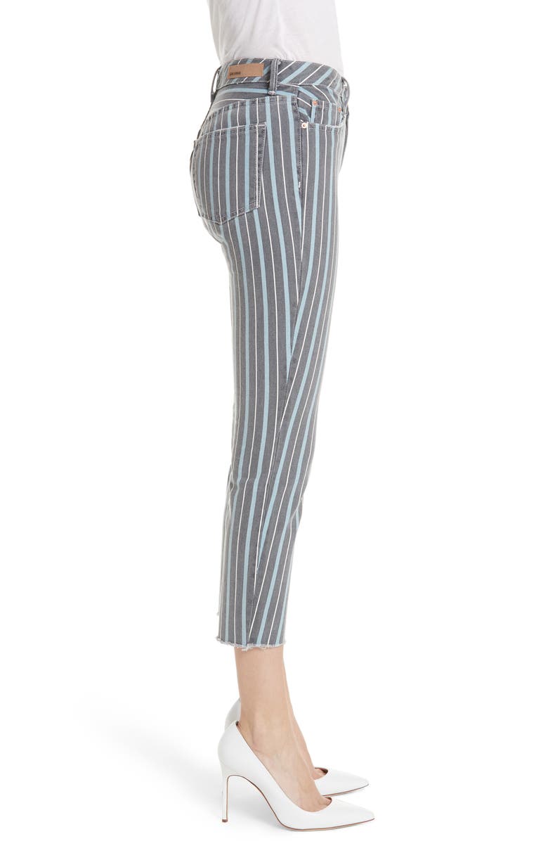 GRLFRND Karolina High Waist Crop Skinny Jeans, Alternate, color,