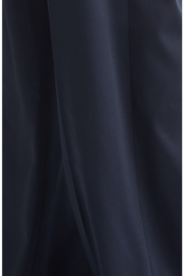 Low Waist Loose Fit Wide Leg Trousers, Alternate, color, DARK BLUE