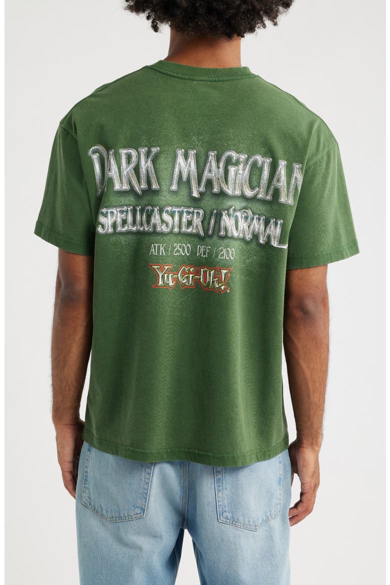 PA Yu-Gi-Oh Spellcaster Graphic T-Shirt, Alternate, color, GREEN WASH