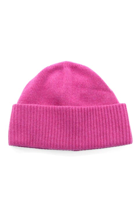 Cashmere Rib Hat