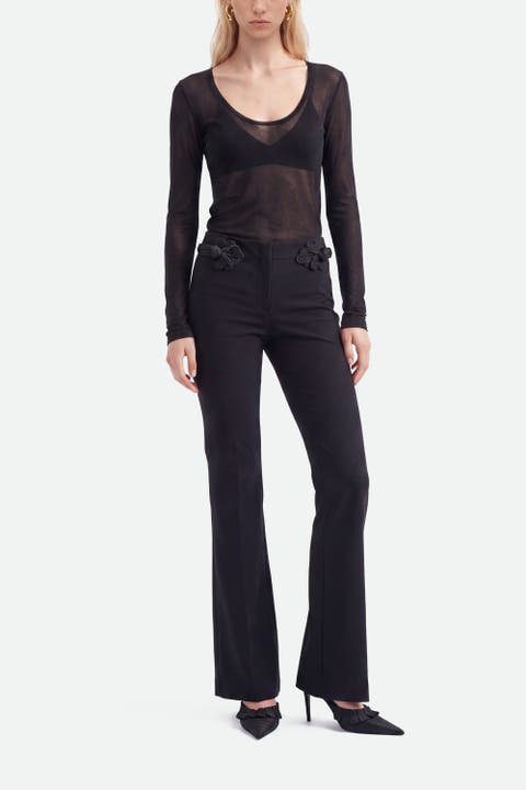 Sheer Knit Top