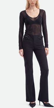 Nocturne Sheer Knit Top
