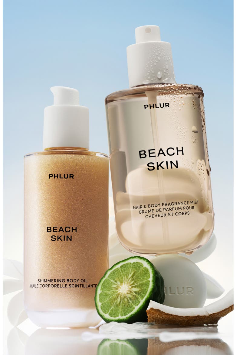 Beach Skin Shimmering Body Oil, Alternate, color, NO COLOR