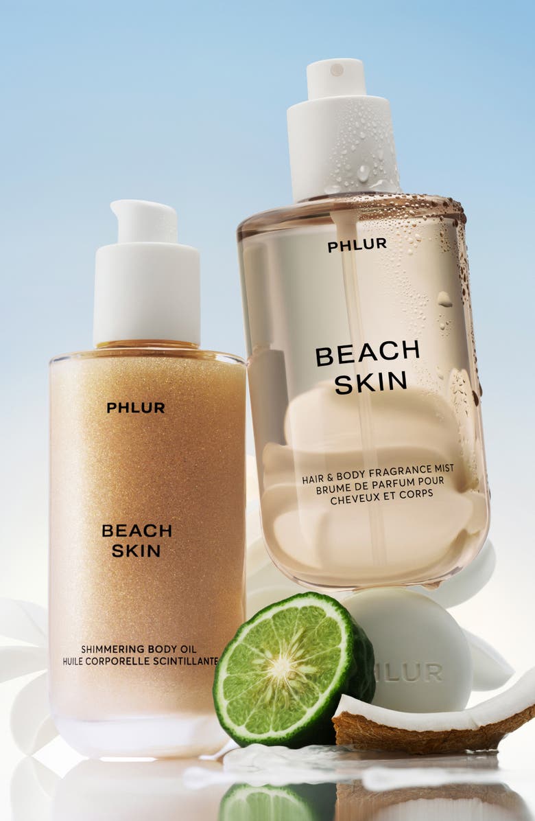 PHLUR Beach Skin Shimmering Body Oil, Alternate, color, 