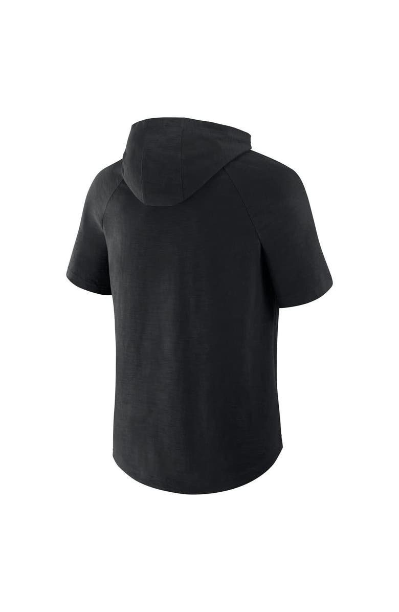 FANATICS Men's Fanatics Black Milwaukee Bucks Pass Legend Raglan Hoodie T-Shirt, Alternate, color, Black