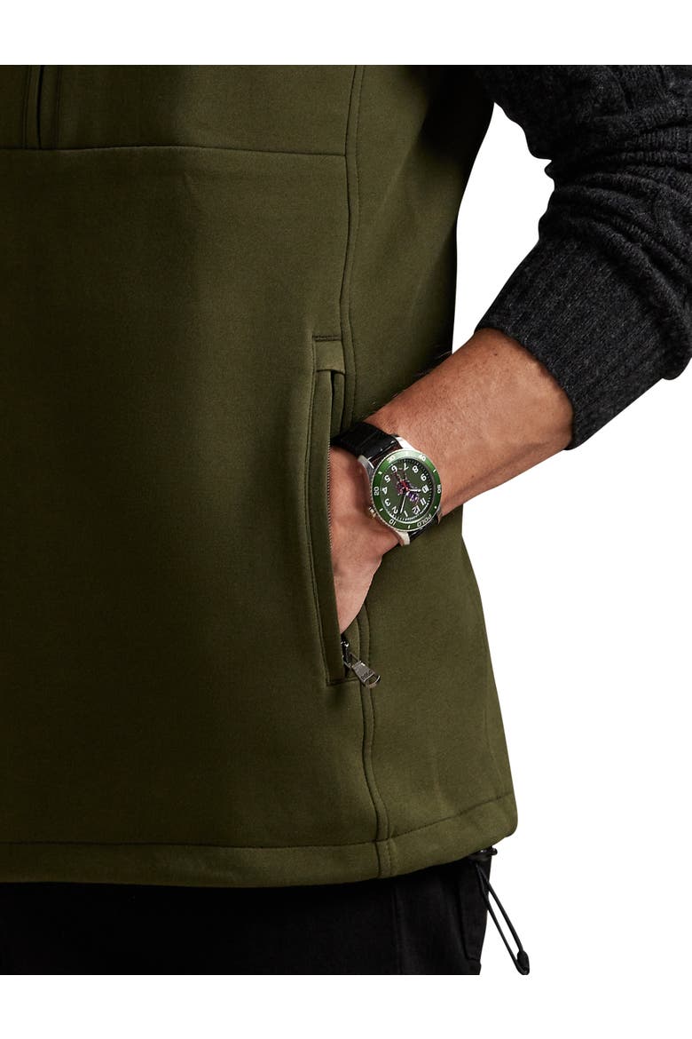 Big & Tall Double-Knit Tech Vest, Alternate, color, COMPANY OLIVE