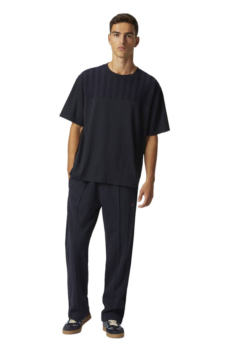 Missoni Cotton Joggers With Zig Zag Embroidery, Main, color, 