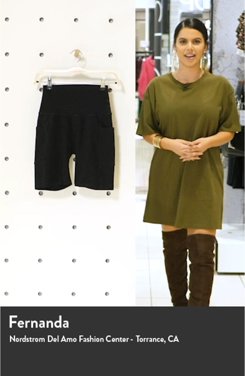 Space Dye Pocket Biker Shorts, sales video thumbnail