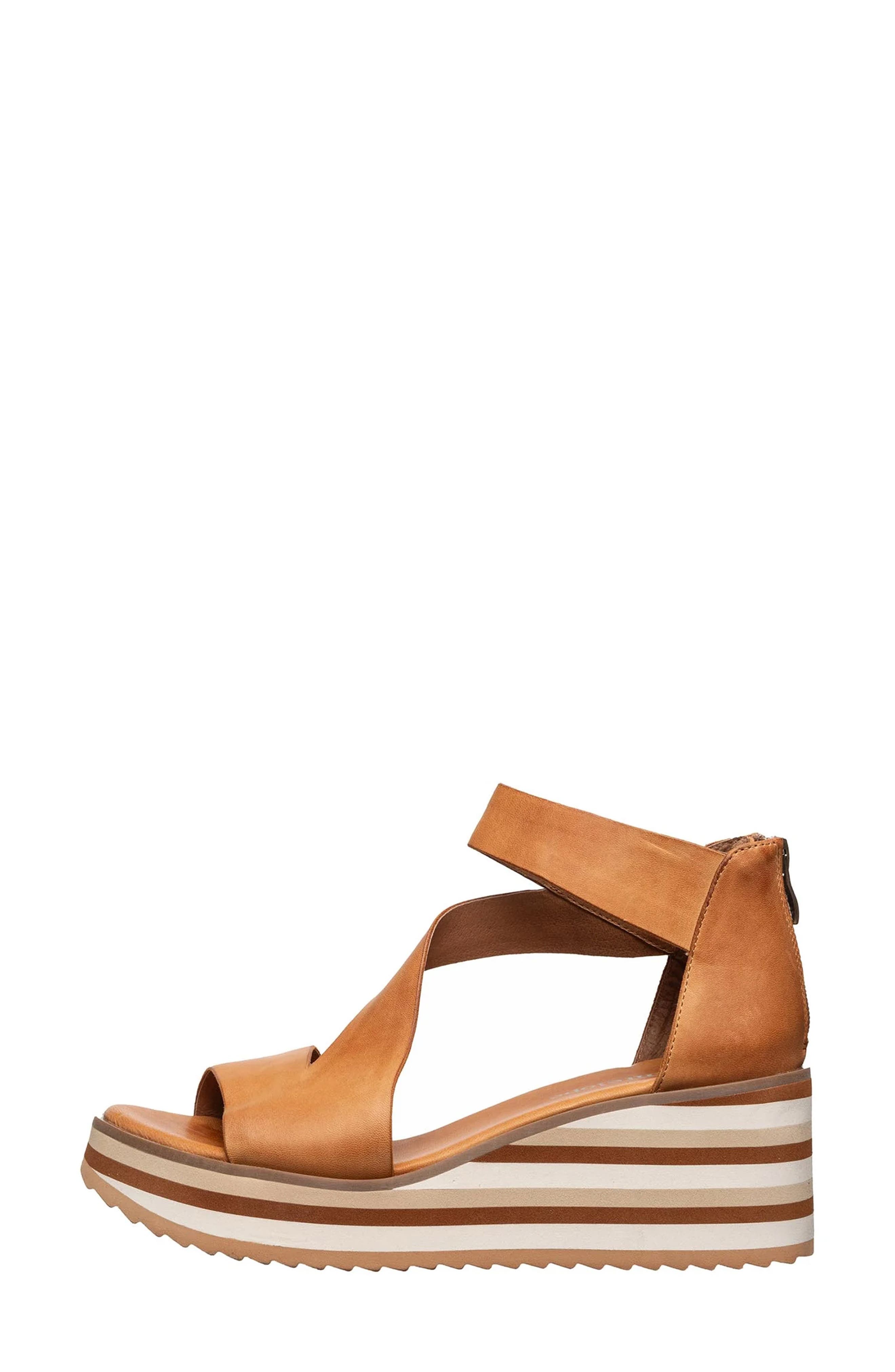 ANTELOPE Davi Wedge Sandal, Alternate, color, Taupe