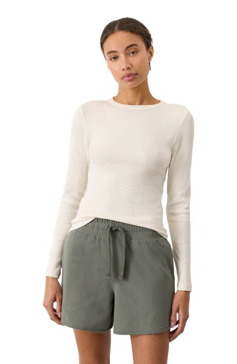 Perfect Rib Layering Long Sleeve Made With Organic Cotton
