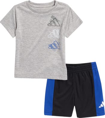 Mel Logo T-Shirt & Woven Shorts Set