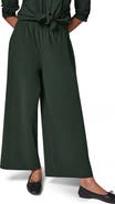 Donna Karan New York Relaxed Mid Rise Ankle Wide Leg Pants