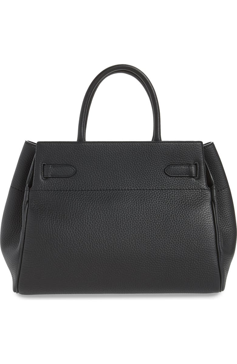 Mulberry Belted Bayswater Grained Leather Satchel, Alternate, color,
