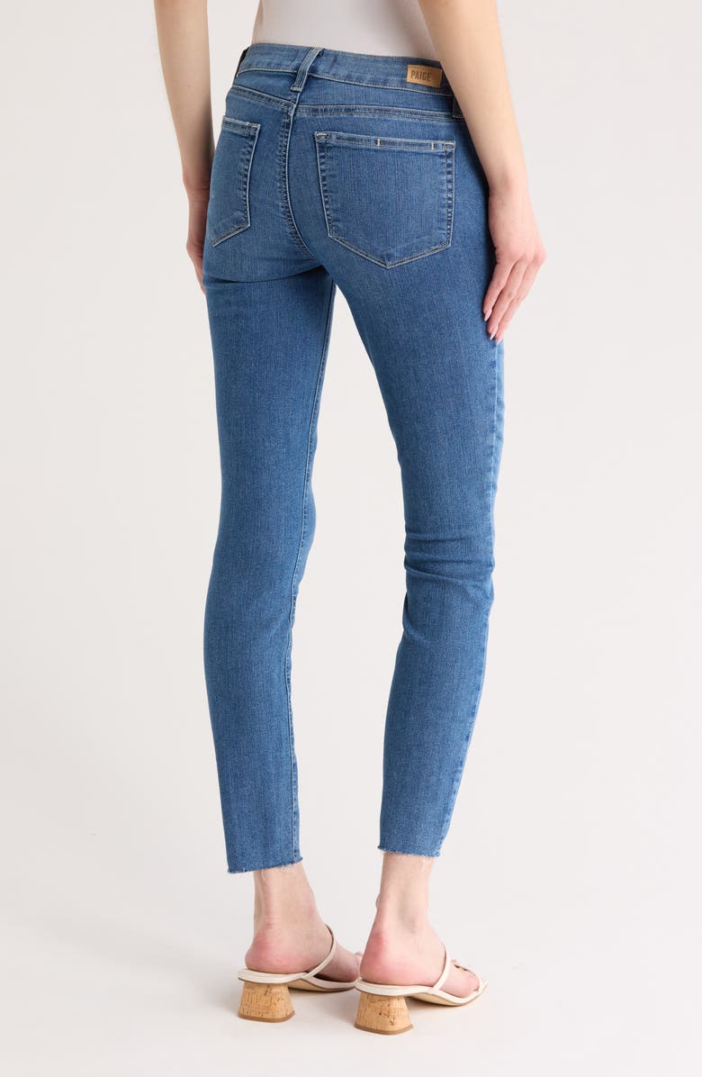 PAIGE Verdugo Raw Ankle Skinny Jeans, Alternate, color, 