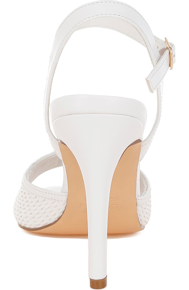 LONDON RAG Vilasta Raffia Stiletto Sandal, Alternate, color,