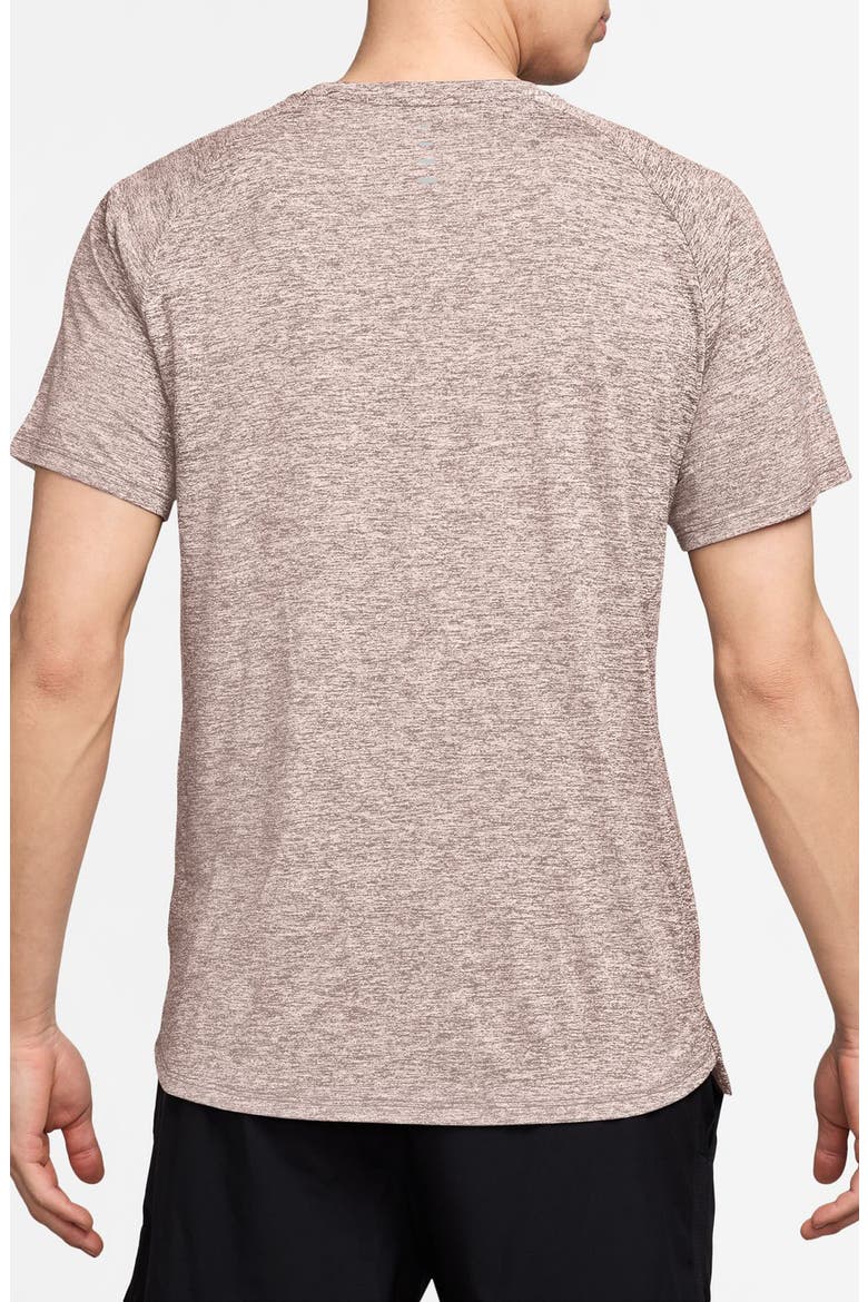 Stride Dri-FIT ADV Running T-Shirt, Alternate, color, RED/ REFLECTIVE SILVER