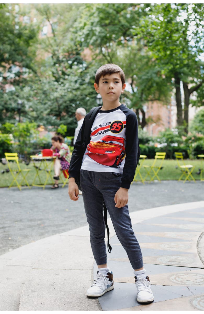 Disney Long Sleeve T-Shirt & Pants Set, Alternate, color, 