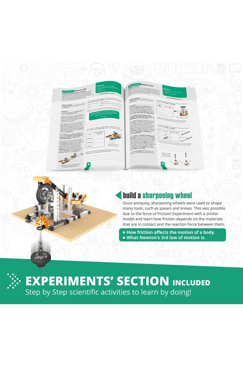 Physics Laws, 6 Models, Toy Building Set, Alternate, color, Multicolored
