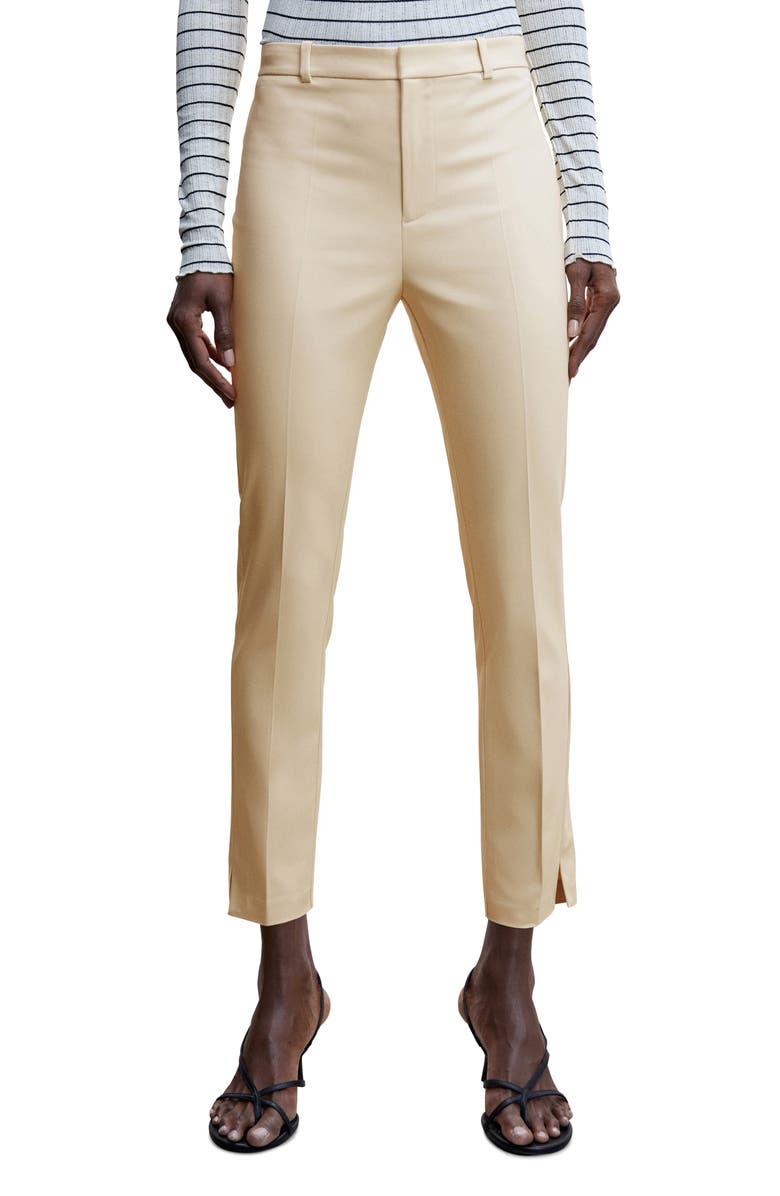 MANGO Slim Fit Trousers, Main, color,