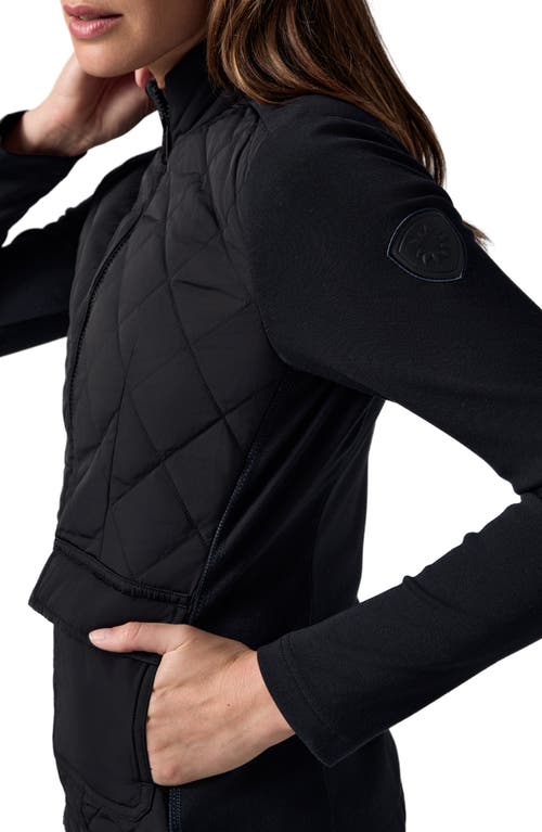 Alp N Rock Kara Water Repellent Hybrid Jacket In Black