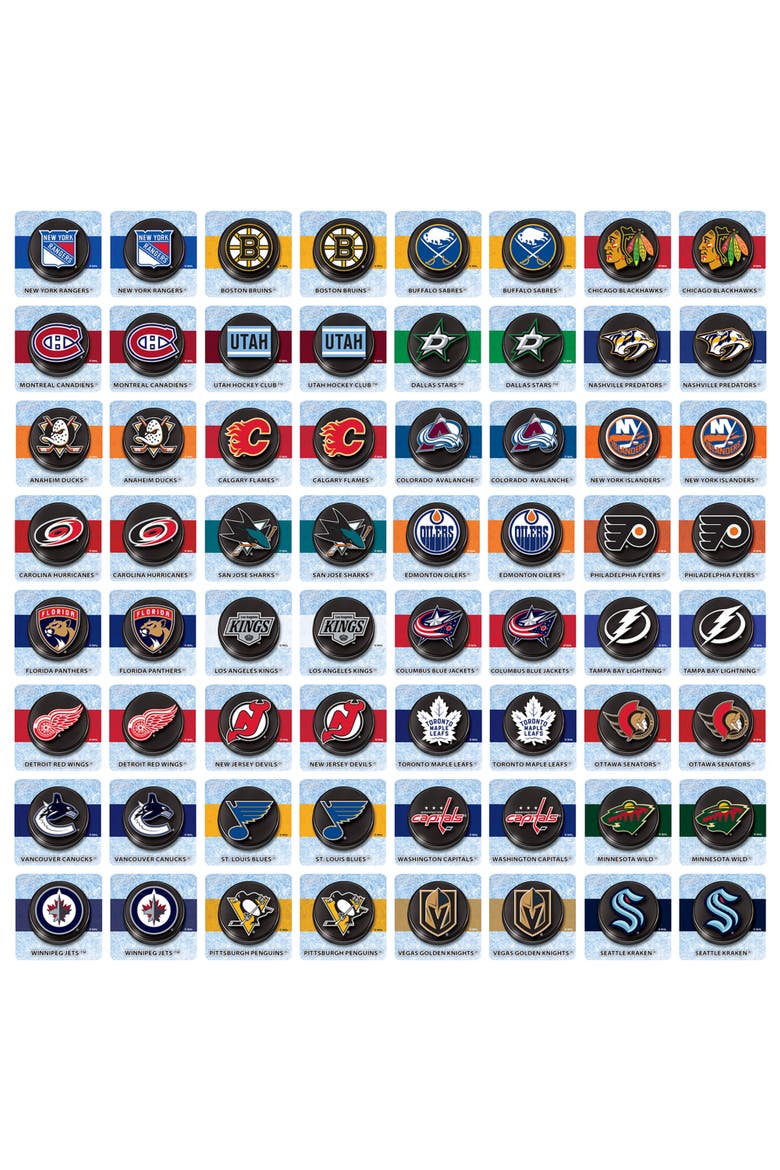 NHL - League Matching Game, Alternate, color, Multicolor