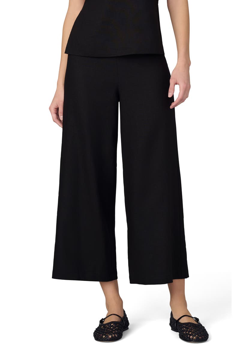 The Mariel Ankle Crop Trousers, Main, color, BLACK