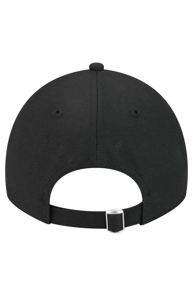 New Era Men's Cameron Brink Black Los Angeles Sparks Name & Number Sidepatch 9TWENTY Adjustable Hat, Alternate, color, 