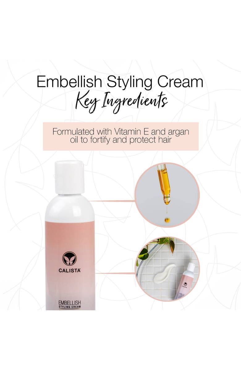 CALISTA Embellish Styling Cream, Alternate, color, Pink