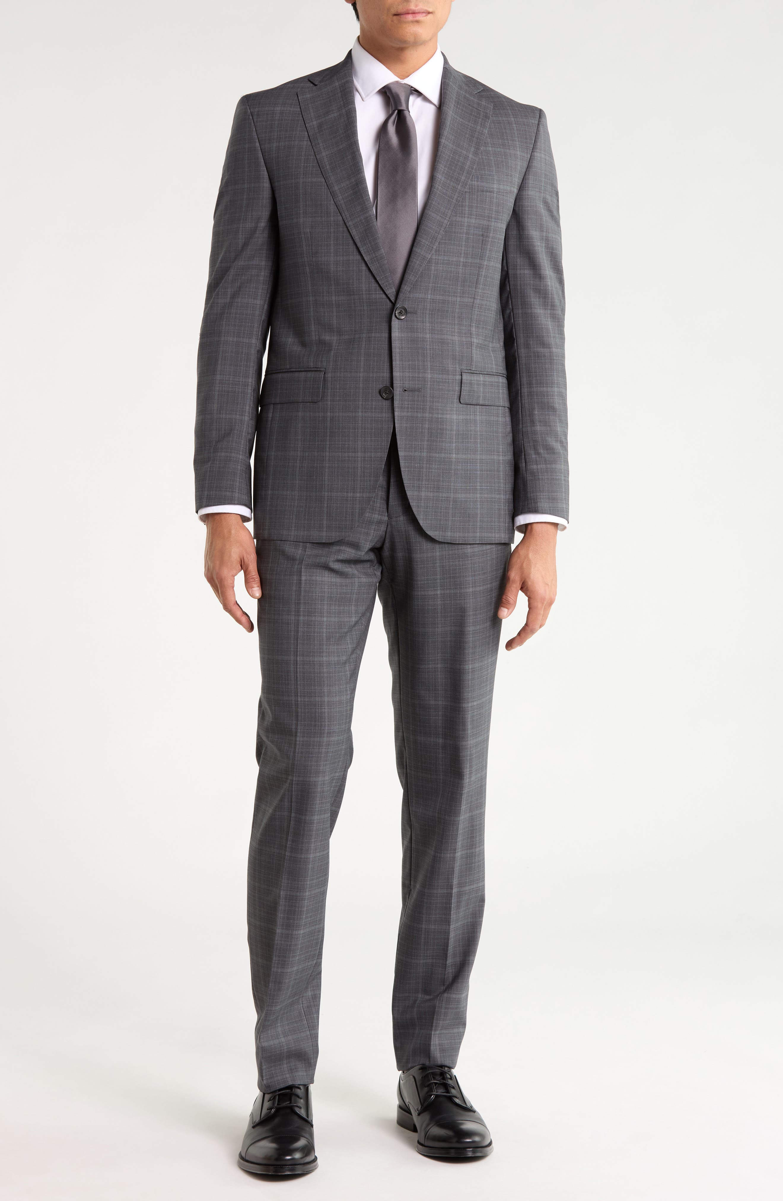 Expo Plaid Wool Suit