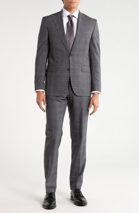Expo Plaid Wool Suit