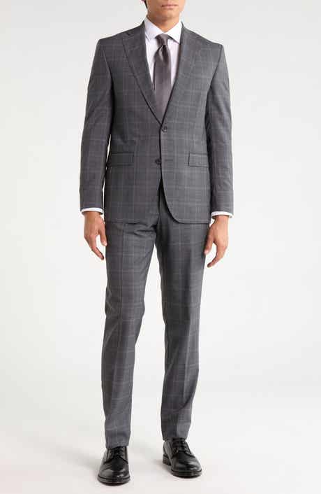 Expo Plaid Wool Suit