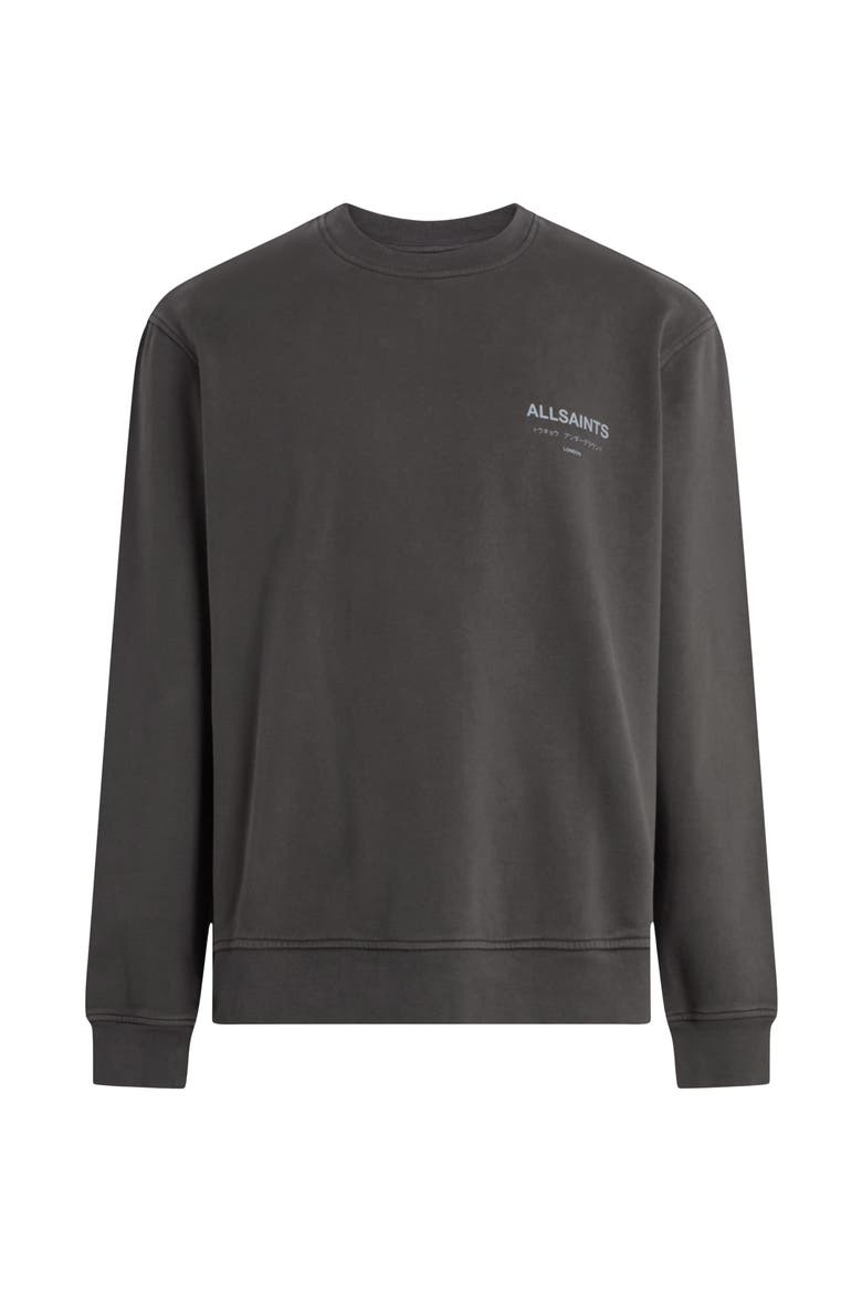 Underground Logo Organic Cotton Graphic Sweatshirt, Alternate, color, SHADED GREY