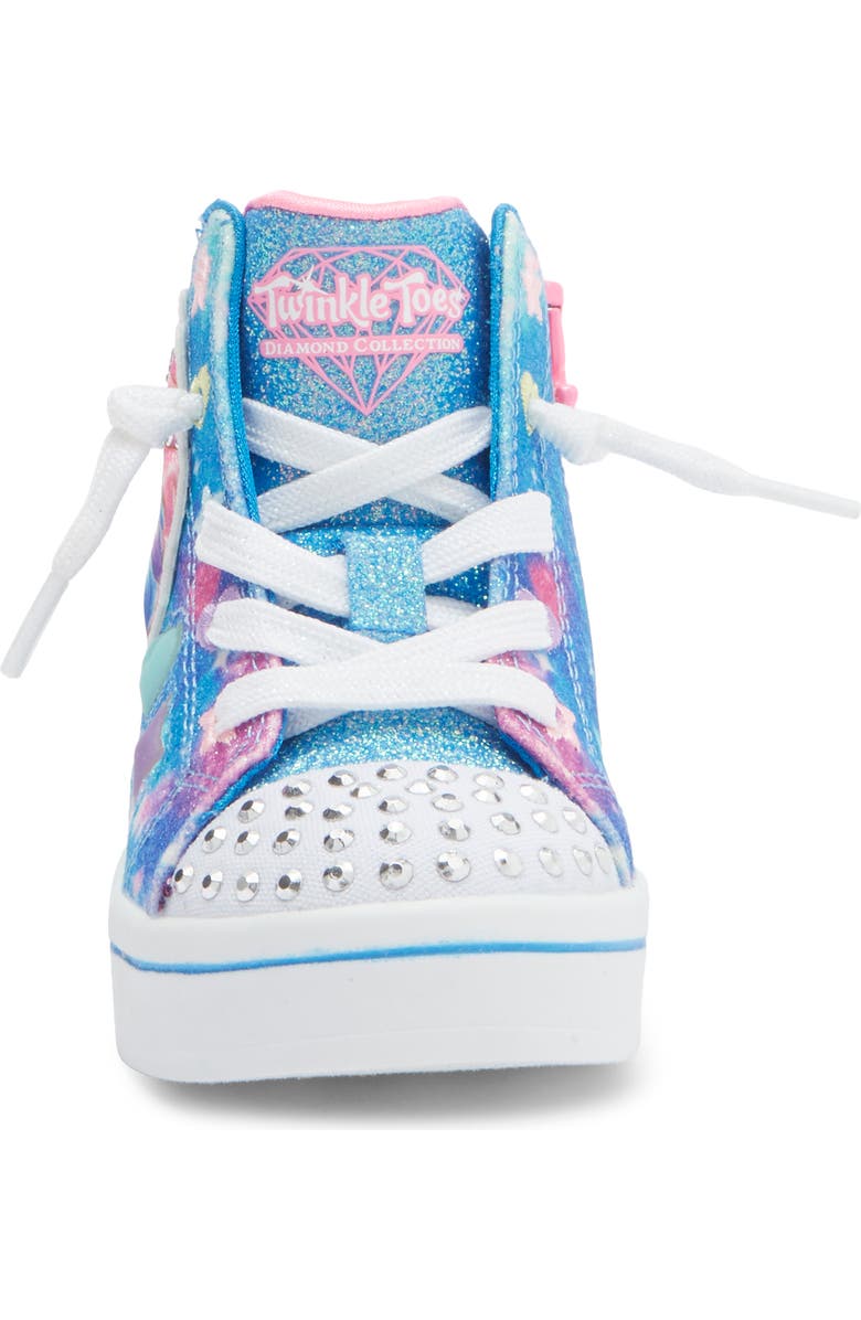 SKECHERS Kids' Twinkle Toes Twi-Lites 2.0 Light-Up Unicorn Glam Sneaker, Alternate, color, Blue Multi