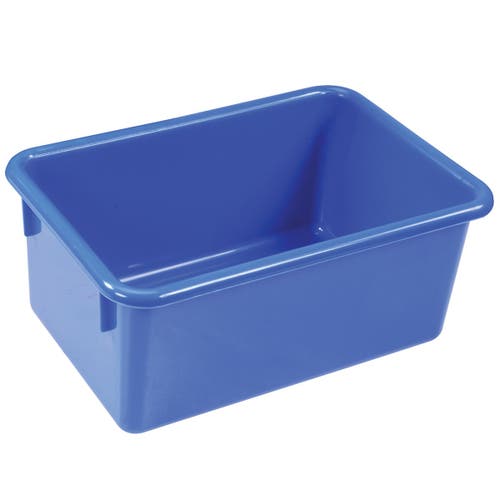 Kaplan Early Learning Company Blue Colored Storage Bin In Blue