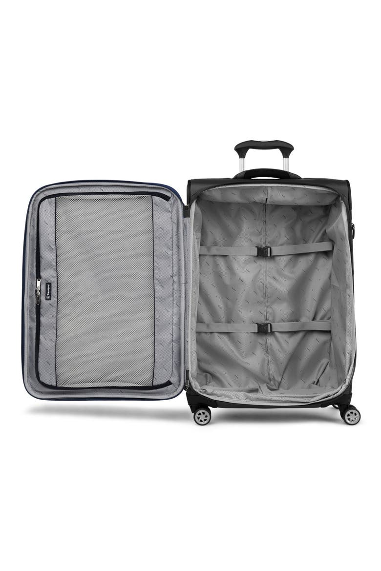 Walkabout 6 Softside Expandable 2 Piece (20"/25") Spinner Luggage Set, Alternate, color, Jet Black