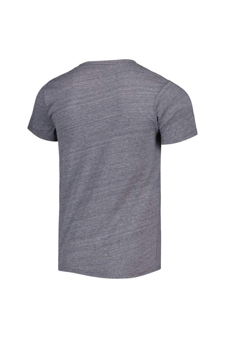Men's League Collegiate Wear Heather Gray North Carolina Tar Heels Local Victory Falls Tri-Blend T-Shirt, Alternate, color, Heather Gray