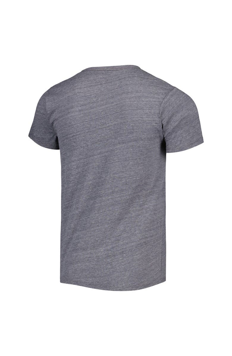 LEAGUE COLLEGIATE WEAR Men's League Collegiate Wear Heather Gray North Carolina Tar Heels Local Victory Falls Tri-Blend T-Shirt, Alternate, color, 