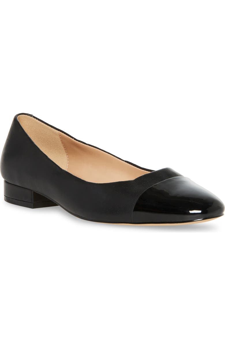 Steve Madden Blair Cap Toe Ballet Flat, Main, color,