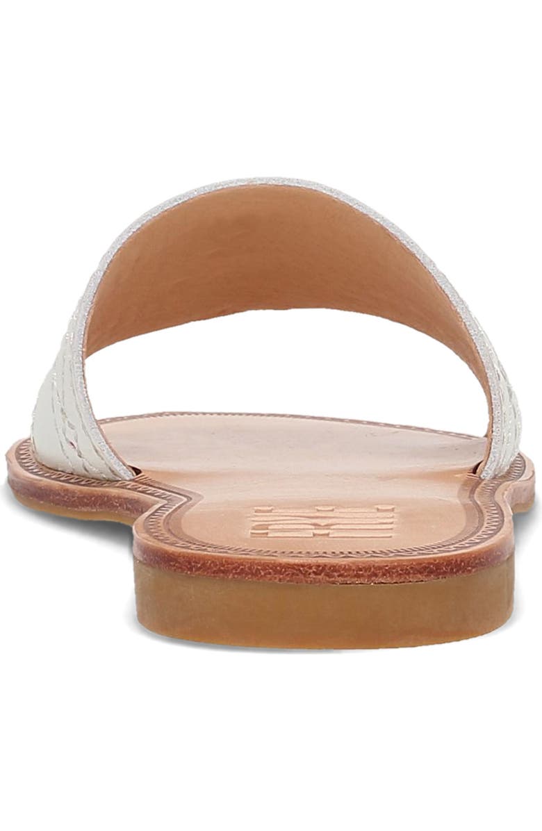 Frye Ava Slide Sandal, Alternate, color, White